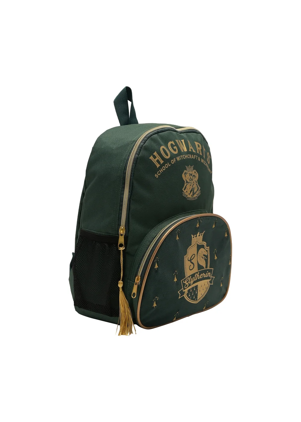 Harry Potter Warner Bros Alumni Green Backpack Slytherin - One Size Image 5