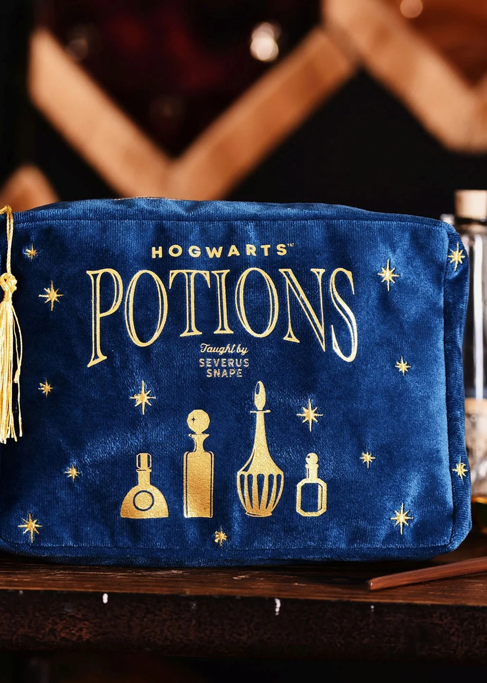 Harry Potter Warner Bros Alumni Blue Wash Bag Potions - One Size Image 2