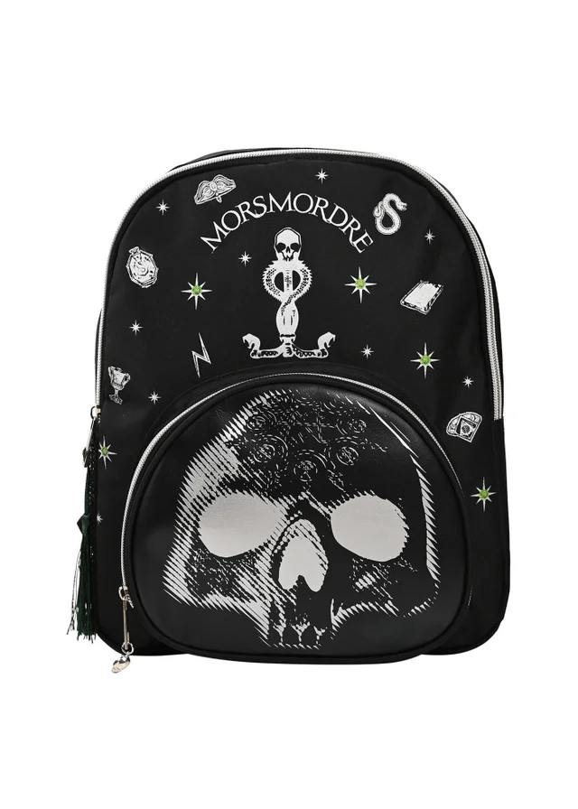 Harry Potter Warner Bros Dark Arts Black Backpack Morsmorde