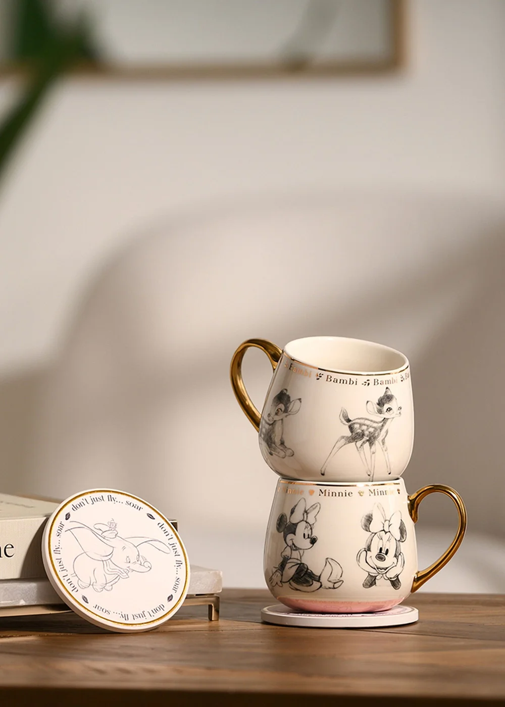Disney Classic Collectable White Mug Bambi - One Size Image 6