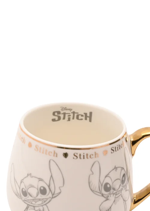 Disney Classic White Collectable Mug Stitch - One Size Image 5