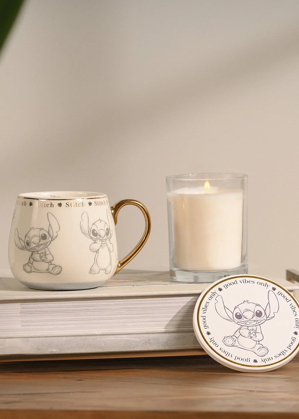 Disney Classic White Collectable Mug Stitch - One Size Image 6