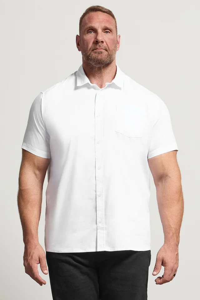 BadRhino White Short Sleeve Shirt