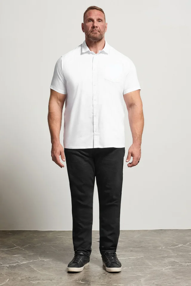 BadRhino White Short Sleeve Shirt