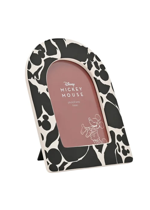 Disney Mickey Shapes Black & White Arched Photo Frame - One Size Image 2