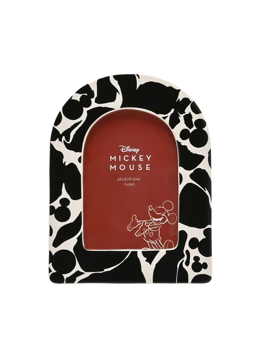 Disney Mickey Shapes Black & White Arched Photo Frame - One Size Image 3