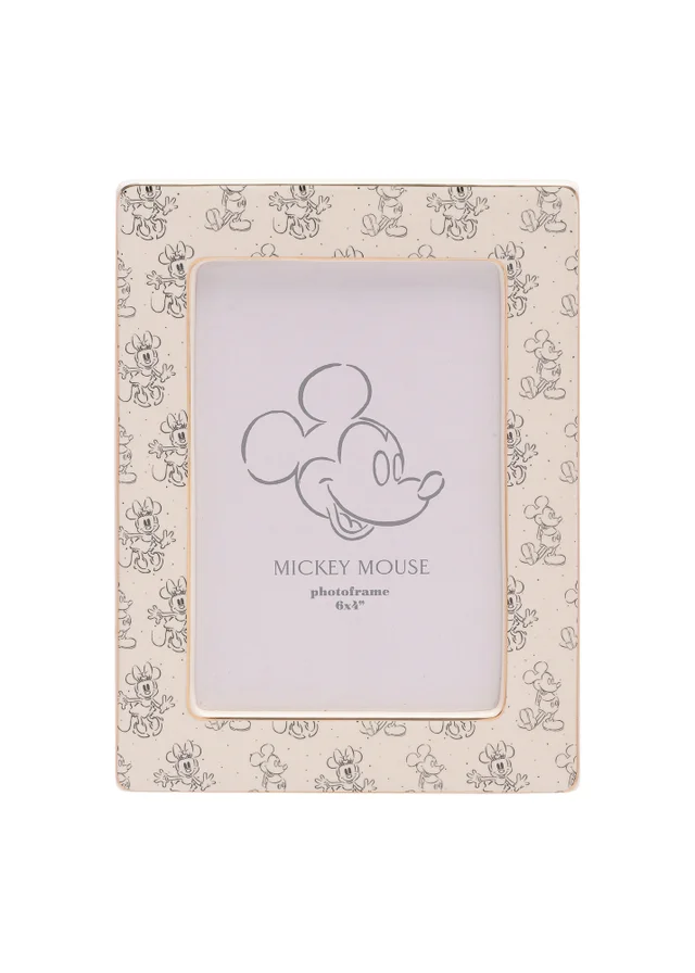 Disney Mickey & Minnie Ceramic Cream Frame