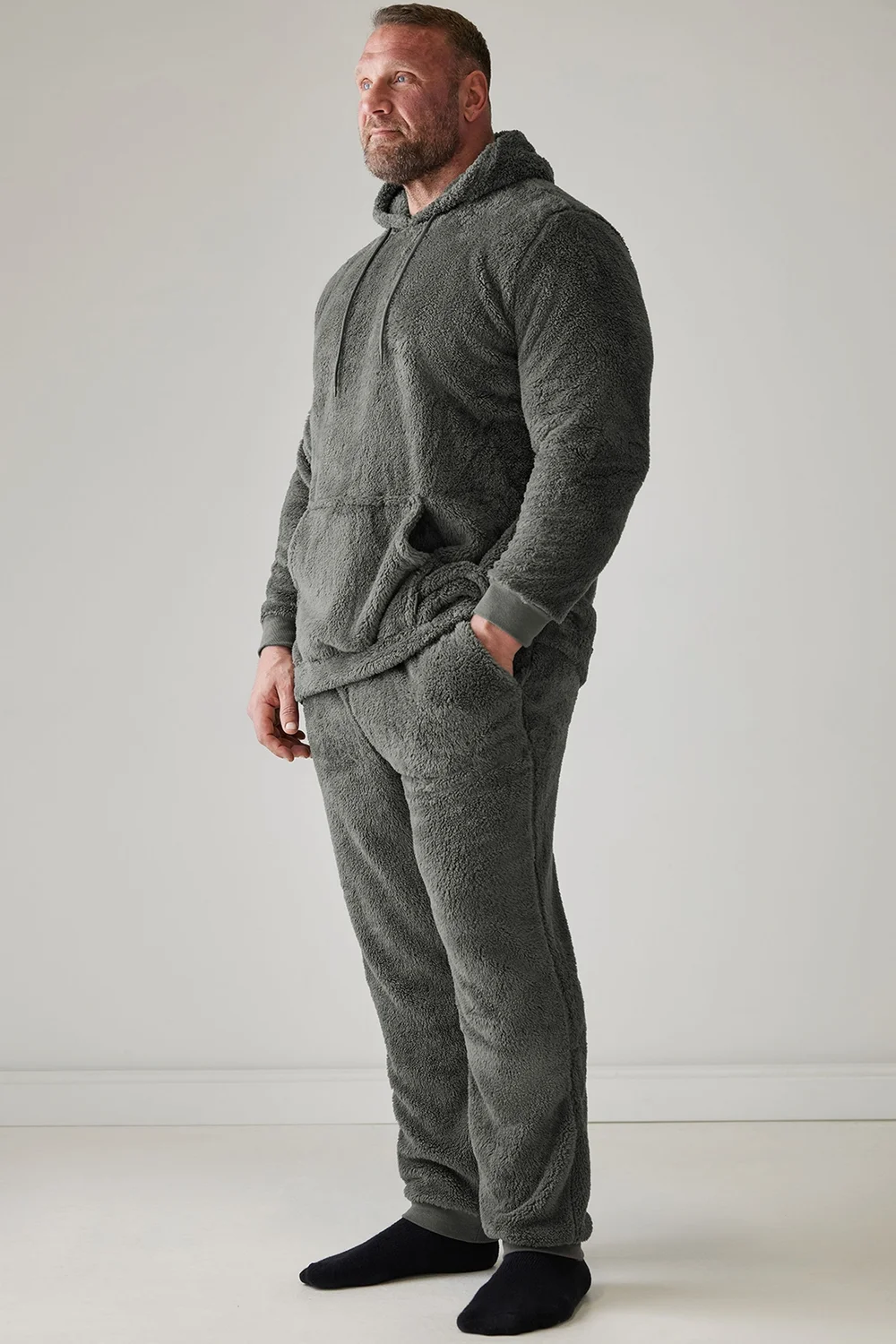 BadRhino Charcoal Grey Borg Lounge Set - 3XL Image 1