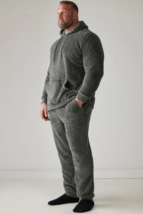 BadRhino Charcoal Grey Borg Lounge Set - 3XL Image 1