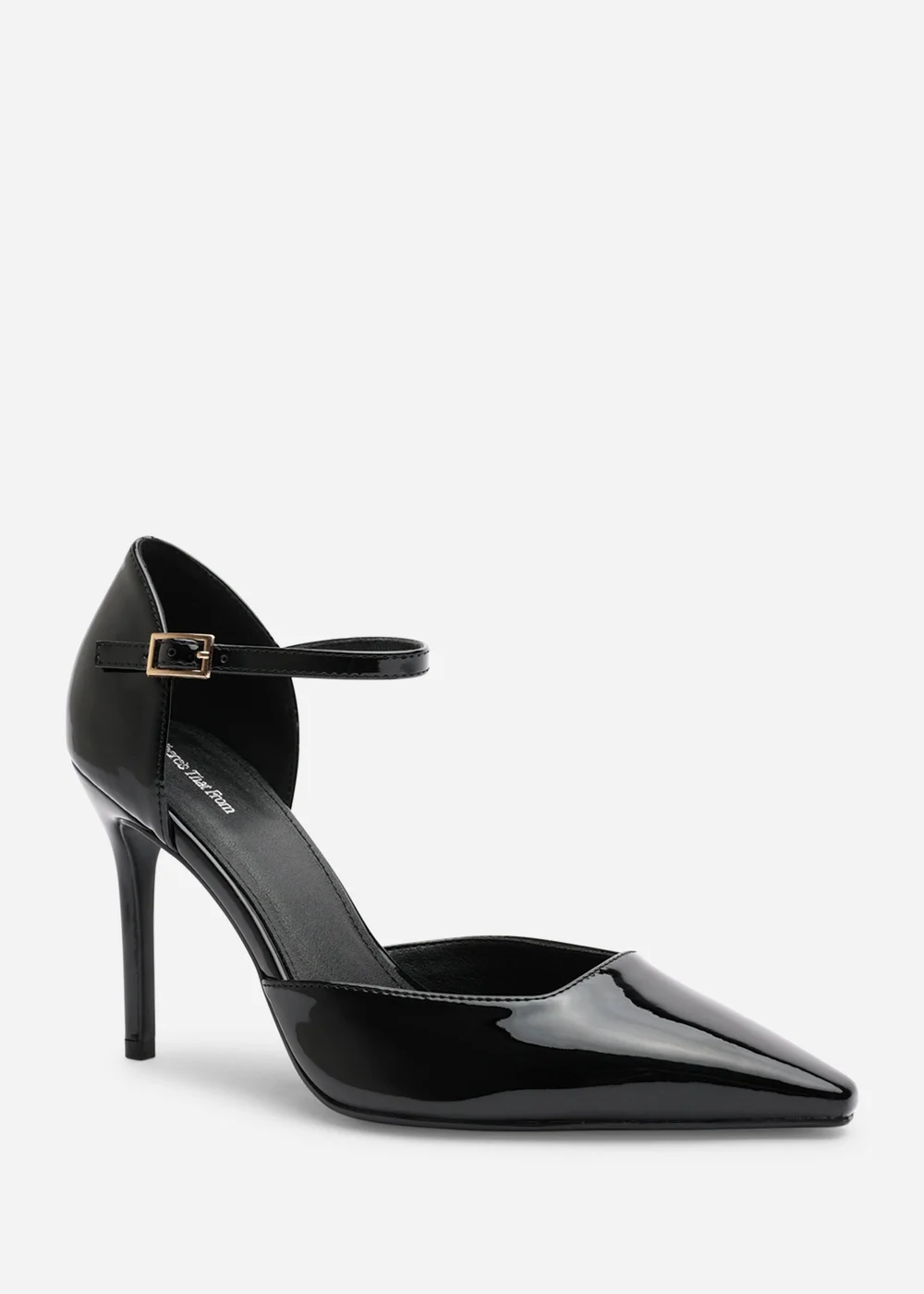 Where's That From Tiana Black Pointed Court Heels - 8 Image 3