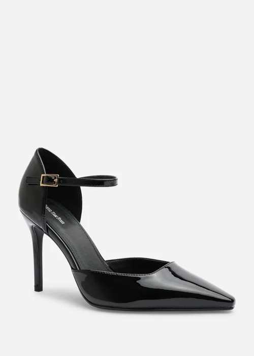 Where's That From Tiana Black Pointed Court Heels - 8 Image 3