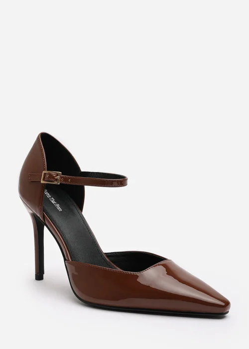 Where's That From Tiana Brown Pointed Court Heels - 9 Image 3