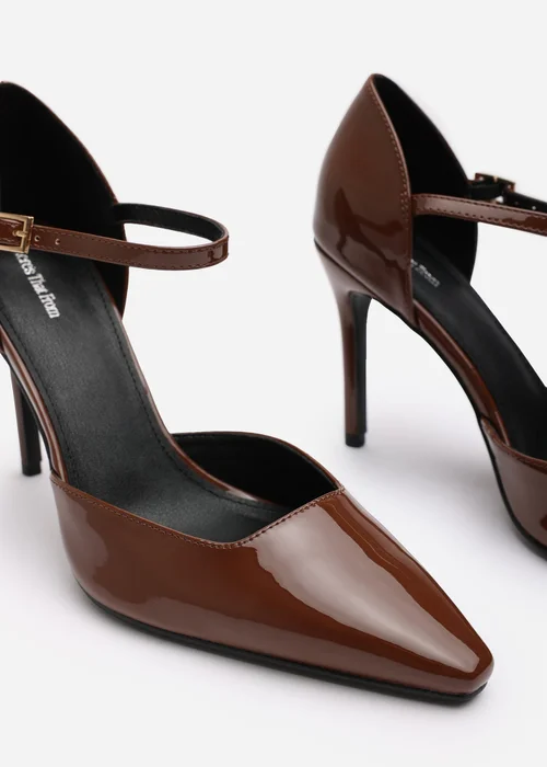 Where's That From Tiana Brown Pointed Court Heels - 9 Image 5
