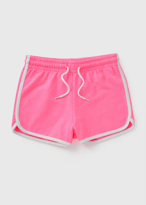 Girls Pink Runner Shorts (7-15yrs) - Age 14 Years Image 1