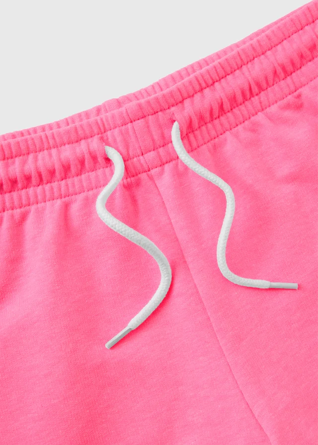 Girls Pink Runner Shorts (7-15yrs)