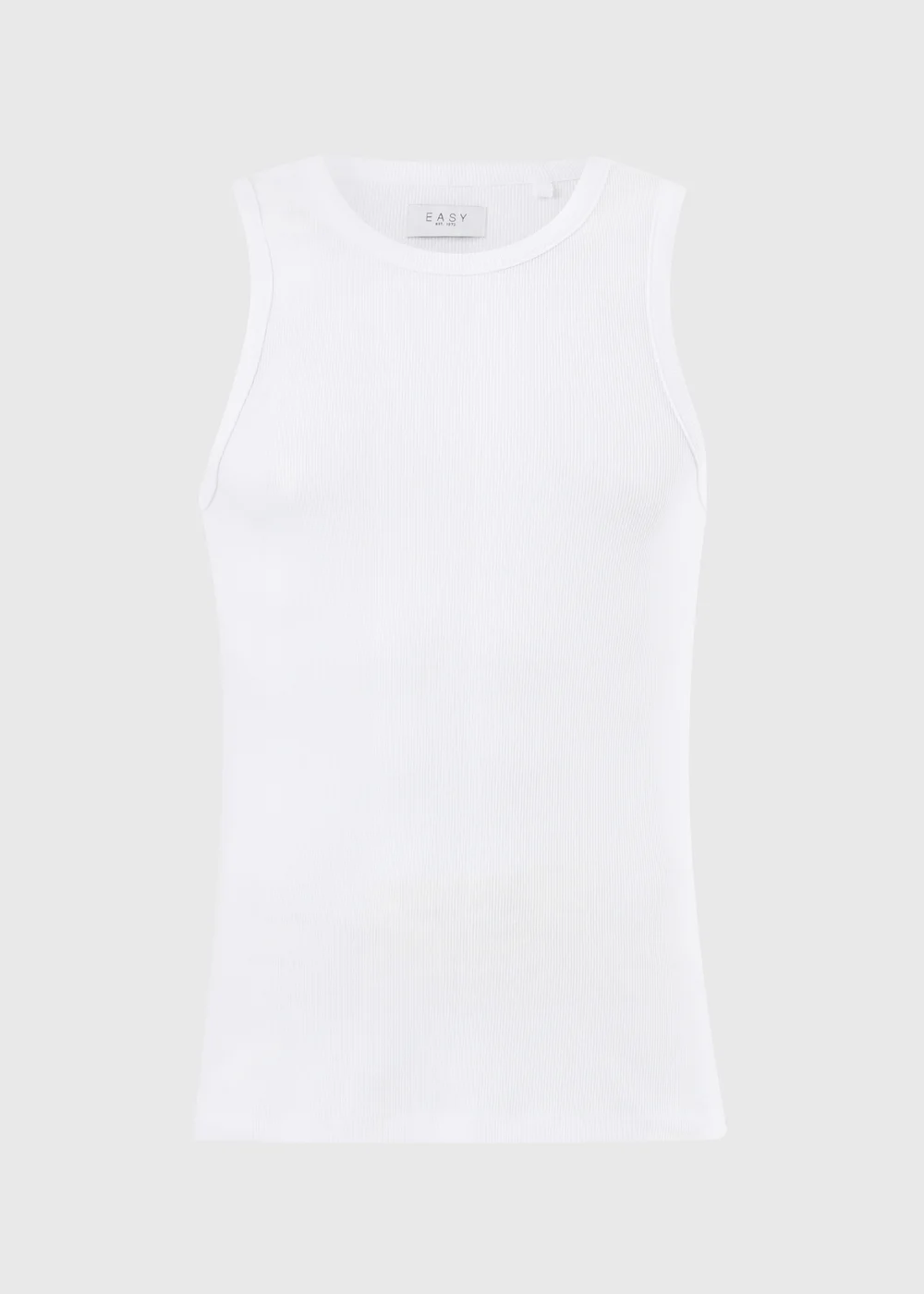 White Ribbed Vest Top S Matalan white-ribbed-vest-top-s-matalan