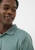 Green Golf Polo Shirt - S Image 3