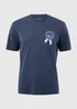 Navy Dad Father's Day T-Shirt - M Image 4