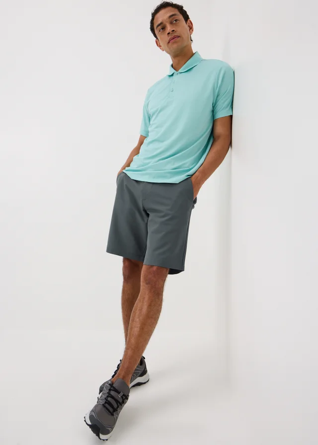 Souluxe Grey Performance Sports Shorts