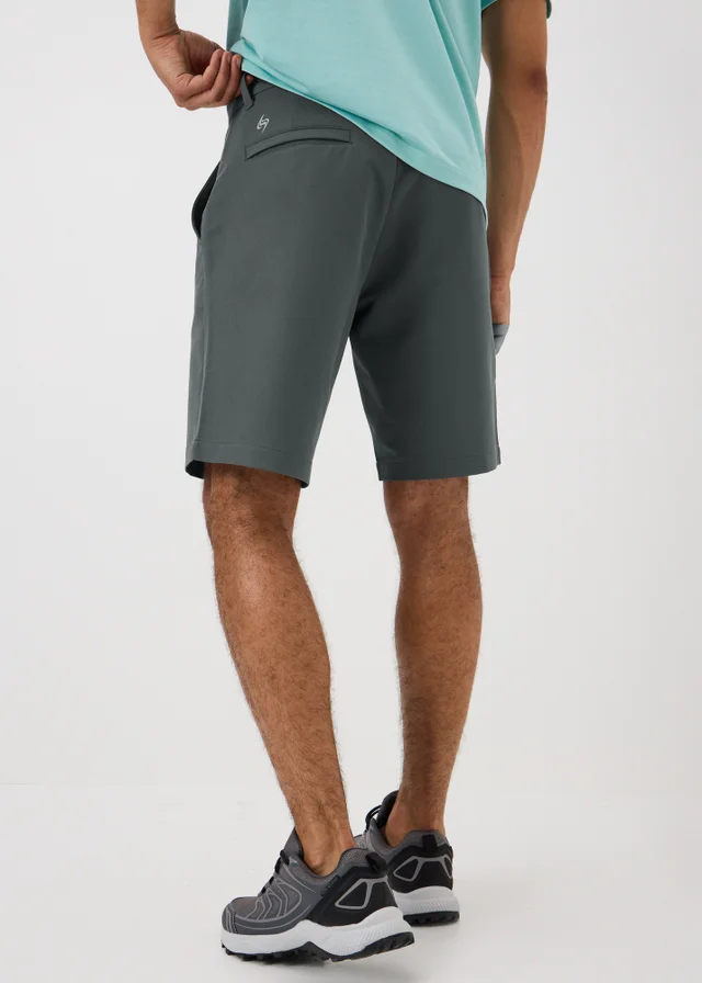 Souluxe Grey Performance Sports Shorts