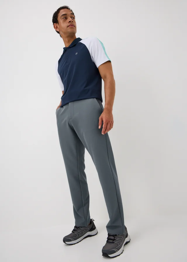Souluxe Grey Performance Golf Trousers