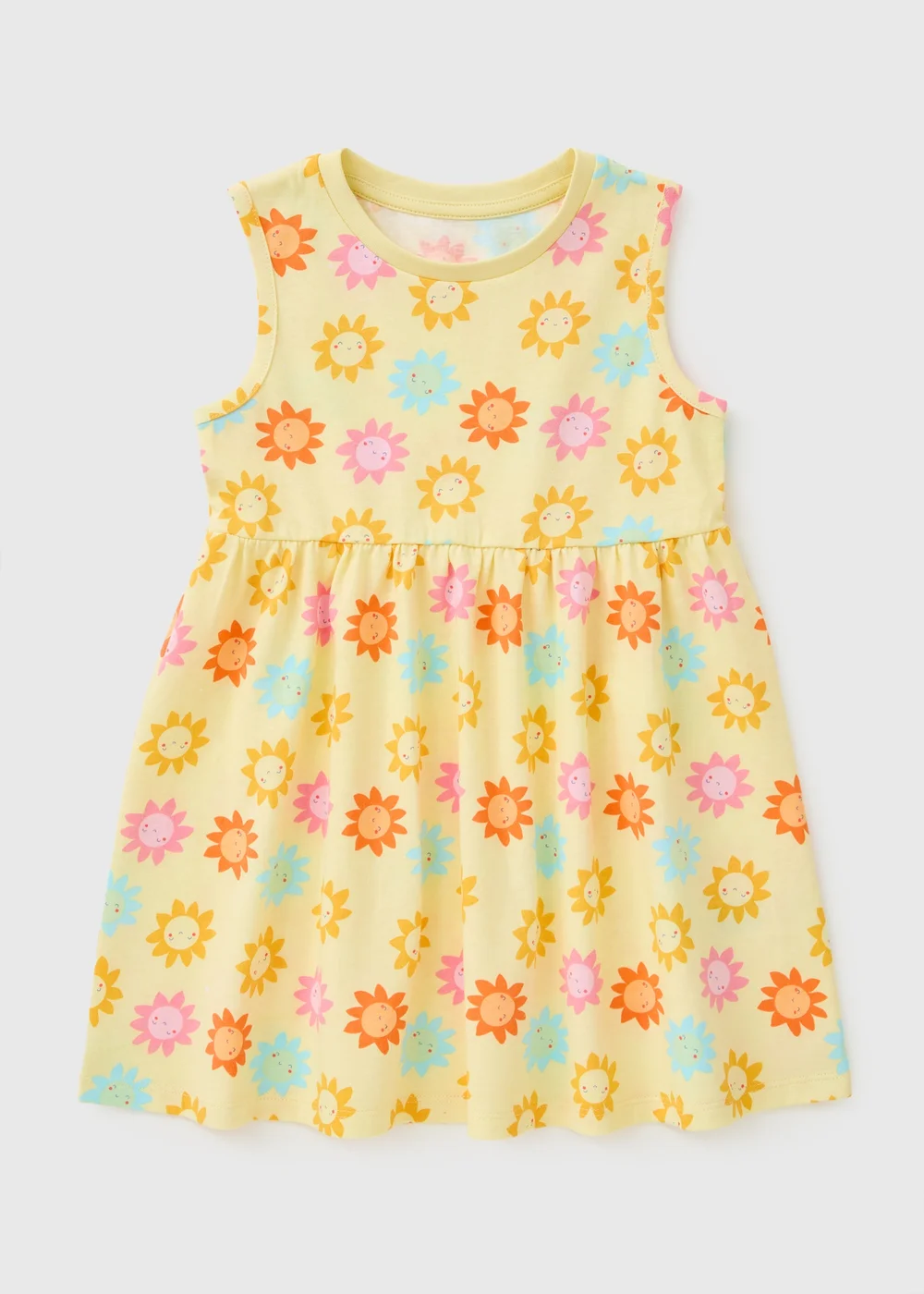 Girls Yellow Sun Dress (1-7yrs) - 1-1.5 Yrs Image 1
