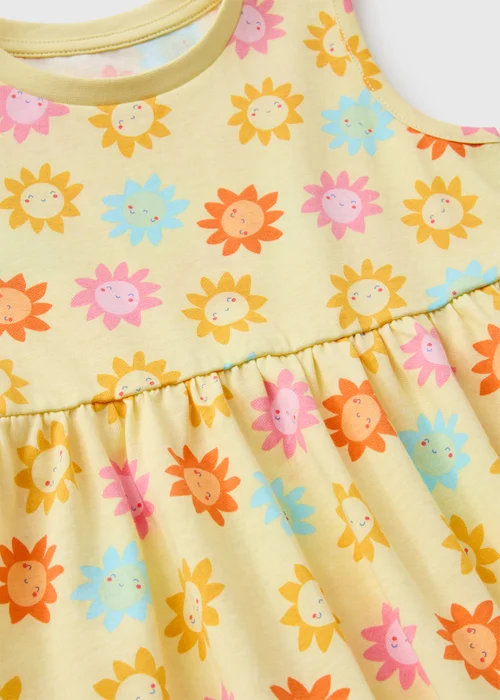 Girls Yellow Sun Dress (1-7yrs) - 1-1.5 Yrs Image 2