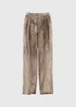 Et Vous Beige Snake Print Wide Leg Co Ord Trousers - Size 08 29 leg Image 4