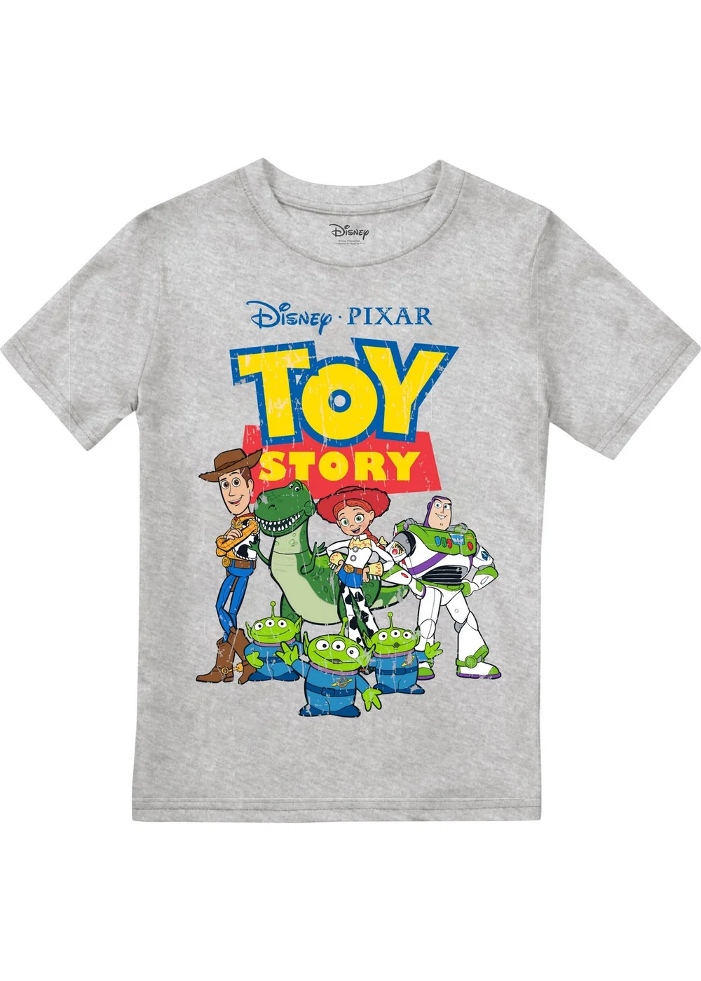 Toy Story Boys Grey Group T-Shirt (3-13yrs) - 12-13 yrs Image 3