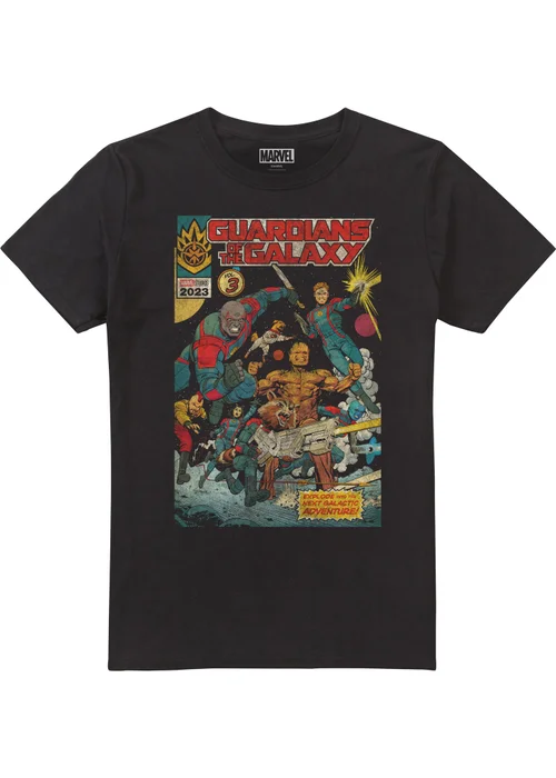 Disney Guardians Of The Galaxy Black T-Shirt - XL Image 3