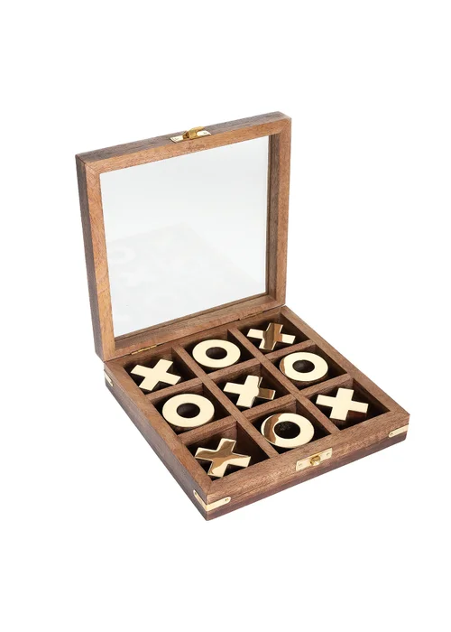 Harvey Makin Brown Tic Tac Toe - One Size Image 1