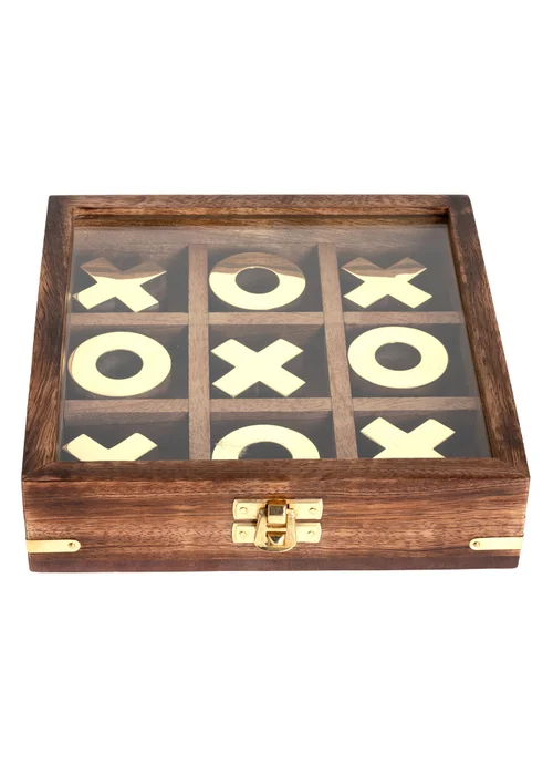 Harvey Makin Brown Tic Tac Toe - One Size Image 3