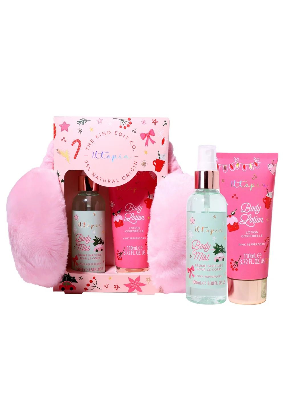 Kind Edit Co Utopia Cosy Comfort Trio Body Care Gift Set 3 Pack - One Size Image 3