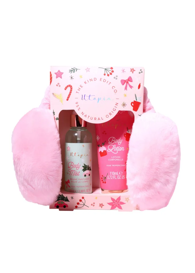 Kind Edit Co Utopia Cosy Comfort Trio Body Care Gift Set 3 Pack