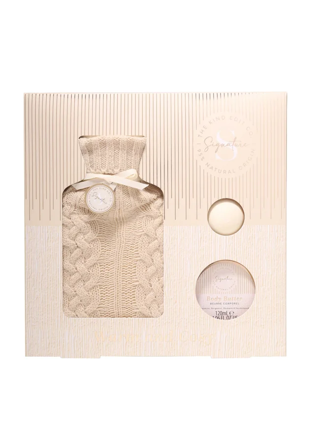 Kind Edit Co Signature Hot Water Bottle Gift Set