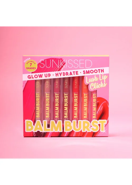 Sunkissed Balm Burst Lush Lip Clicks Gift Set 7 Pack - One Size Image 2