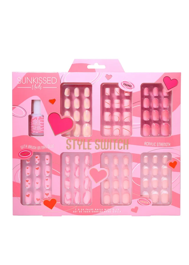 Sunkissed Nails Style Switch False Nails Gift Set