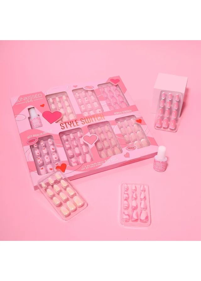 Sunkissed Nails Style Switch False Nails Gift Set