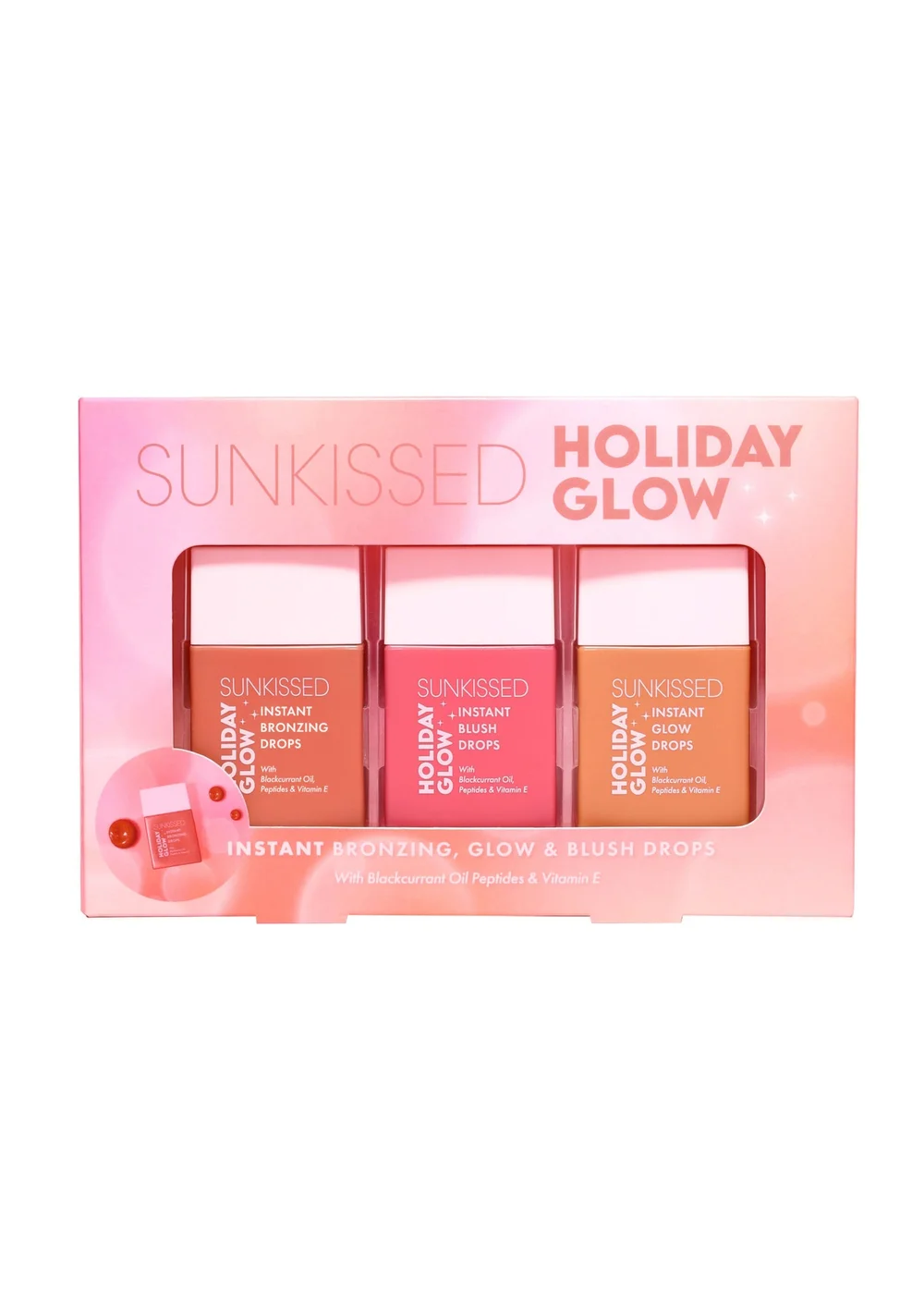 Sunkissed Holiday Glow Makeup Gift Set 3PC - One Size Image 1