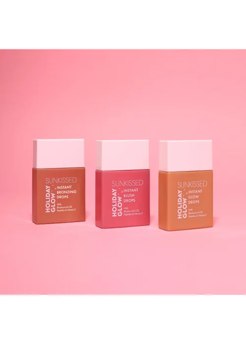 Sunkissed Holiday Glow Makeup Gift Set 3PC - One Size Image 3