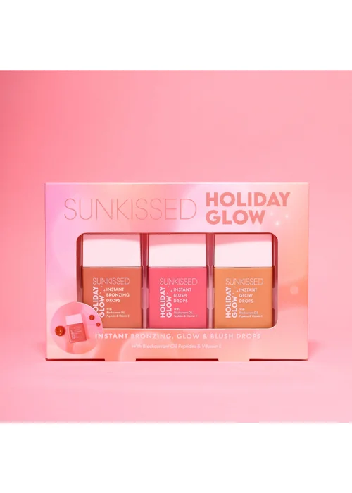 Sunkissed Holiday Glow Makeup Gift Set 3PC - One Size Image 2