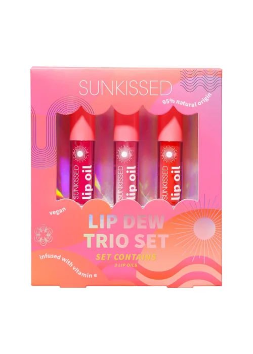 Sunkissed Gift Lip Dew Trio Gift Set 3x4.3ml - One Size Image 1