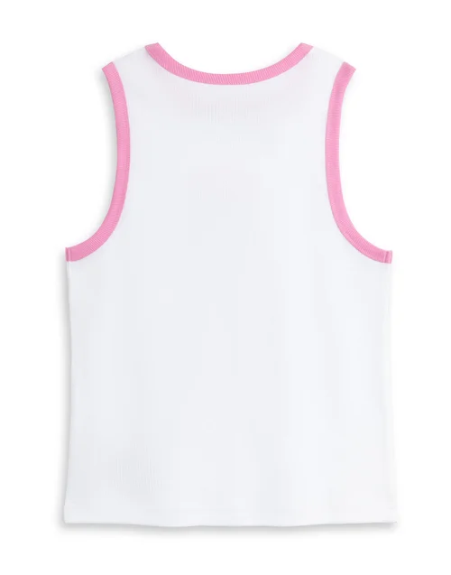 Vanilla Underground Hello Kitty Character Adults Vest & Shorts Pink PJs - Small Image 2