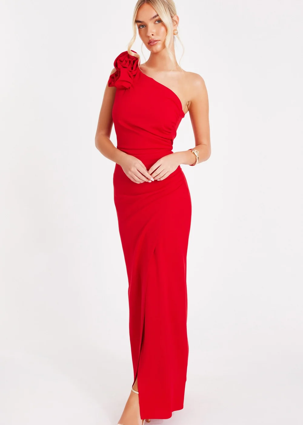 red corsage dress Roses are Red Corsage Mini Dress Final Sale / Red / L