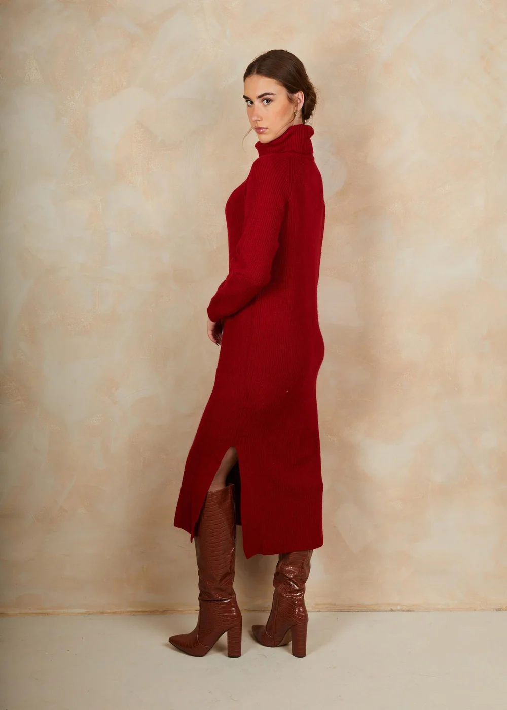 red jumper dress uk Phase Eight Eliana Jumper Dress, Red