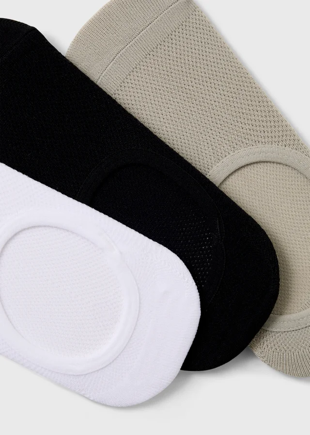 5 Pack Multi No Show Trainer Liner Socks