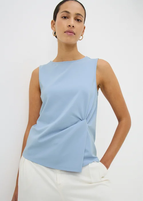 Blue Knot Front Vest Top - 8 Image 2