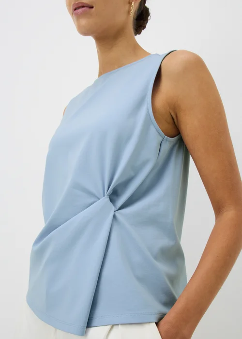 Blue Knot Front Vest Top - 8 Image 3