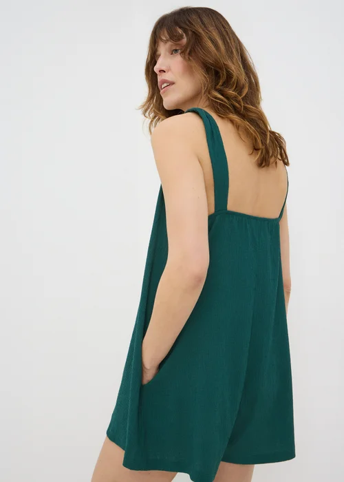 Teal Romper Playsuit - 2XL Image 3