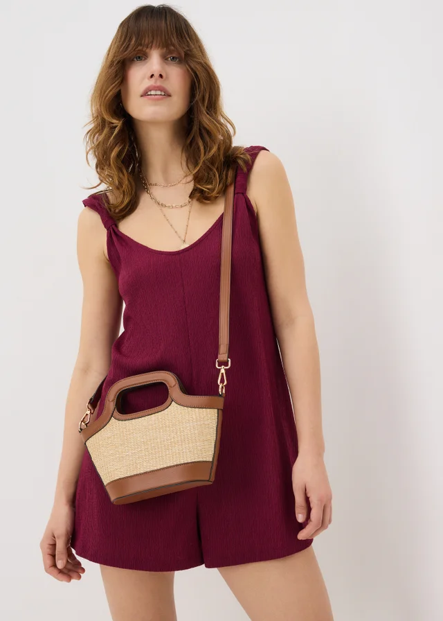 Plum Romper Playsuit